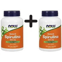 NOW Foods Spirulina Kapseln 120 St.