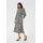 Kaffe Blusenkleid Grau/Schwarz 34