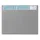 Durable Schreibtischunterlage Kunststoff grau