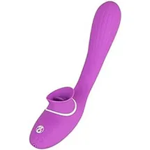 You2Toys Vibrator mit Klitorisreizer 2 Function Bendable Vibe lila