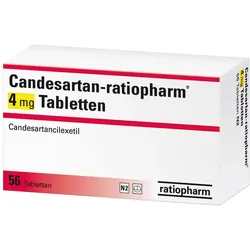 Candesartan-ratiopharm 4 mg Tabletten 56 St