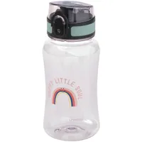 Lässig Kinder Trinkflasche 420ml BPA-frei auslaufsicher/Drinking Bottle Tiny Outdoor Rainbow