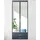 SchlafKONTOR Drehtürenschrank Hanau 160 x 196 x 54 cm Weiß/Grau