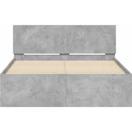 vidaXL 120 x 200 cm Grau