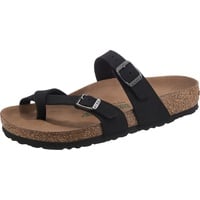 BIRKENSTOCK Unisex Erwachsene Sandale Mayari Birko-Flor Nubuk normal Schwarz 37 - 37 EU