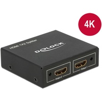 Delock HDMI Splitter 1 x HDMI in > 2 x HDMI out 4K