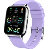JUNG UAUE Smartwatch Damen & Herren Fitnessuhr, mit Bluetooth Smartwatch (4,29 cm/1,69 Zoll) 7 Tage Akku, 100+ Trainingsmodi, mit Android / iOS