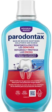 Parodontax Stärkung Und Schutz Mundspülung Frische Minze Flasche 500ml