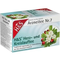 H&S Herz Kreislauf Tee Filterbeutel 40 g
