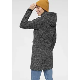 POLARINO Strickmantel in anthrazit | Gr.: 46