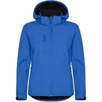 Clique Classic Softshelljacke mit Kapuze Damen L (Königsblau) - L