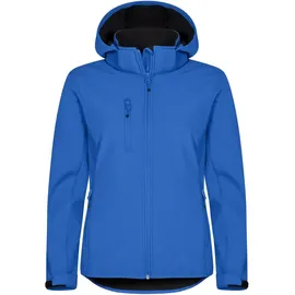 Clique Classic Softshelljacke mit Kapuze Damen L (Königsblau) - L