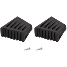 Krause Fußkappe für Klapptritte & Stufen-Steh-Leitern 2 Stück 40x20 mm