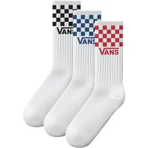 Vans CLASSIC CHECK CREW 3-Paar Weiß S (34,5/38)