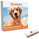 Weenect XS GPS-Tracker für Hunde, ca. B6,05/H2,45/T1,5 cm, Weiß