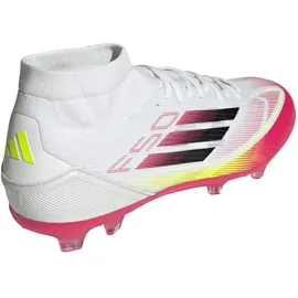 adidas F50 League Mid FG/MG Cloud White / Core Black / Solar Yellow 46
