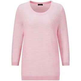 GOLDNER Rundhalspullover rosa 21