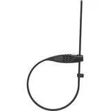 ABUS Combiflex Travelguard Schwarz Kabelschloss