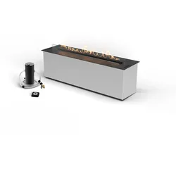 Planika Fire Line Automatic 4+ (FLA4+) [automatischer Ethanol Brenner]: 990 mm - ohne Smart Home Integration