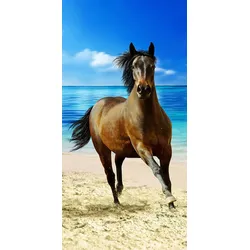 Pferde Duschtuch Badetuch Handtuch Strandtuch 70 x 140cm