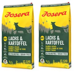 JOSERA Lachs & Kartoffel -Grain Free 2x12,5kg