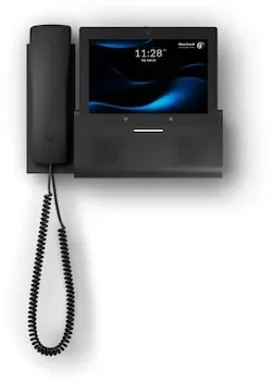 Ubiquiti UniFi Phone G3 Touch Wall PoE 2 x GbE WiFi Bluetooth schwarz