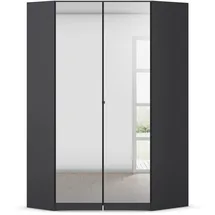 Rauch BLUE Costa Drehtürenschrank (Eckschrank, 117 x 197 cm (BxH), grau metallic)