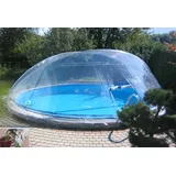 Steinbach Swimming Pool Überdachung "Cabrio Dom",transparent,