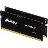Kingston FURY Impact SO-DIMM Kit 32GB, DDR5-6400, CL38-40-40, on-die ECC (KF564S38IBK2-32)