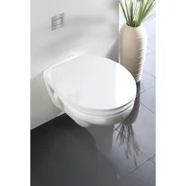 Wenko WC-Sitz Duroplast Weiß