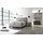 Hasena Boxspringbett 140-180 cm Hellgrau, Liegefläche:160 x 200 cm, Topper:Base-Topper - Hellgrau