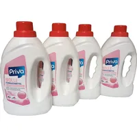 ( 4x1500ml ) Priva WOLLE FEINWASCHMITTEL AUCH FÜR SEIDE & FEINE TEXTILIEN Reduzi