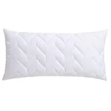 OTTO home Sartes Kopfkissen 40 x 80 cm Weiß