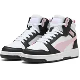 Puma Rebound V6 Sneaker White-Rose Mauve Black, 37.5