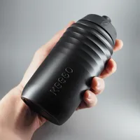 KEEGO Trinkflasche Schwarz 0,5 l