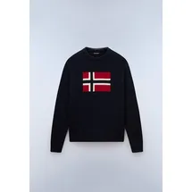 Napapijri Rundhalspullover Blau S
