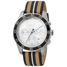 Esprit Jordan Beige Silber Leder 42 mm ES1G204L0015