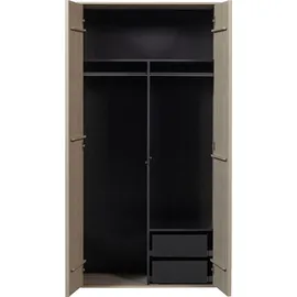 Woood Mehrzweckschrank »Daily Garderobenschrank«, mit Push-to-Open Funktion, Höhe 200 cm, Breite 50 oder 100 cm