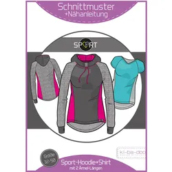 Kibadoo Papierschnittmuster Sport-Hoodie und Shirt