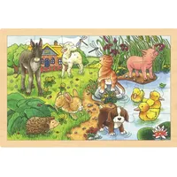 GoKi Einlegepuzzle Tierkinder (57890)