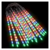 vidaXL LED Meteor-Lichter 20 Stk. 30 cm Mehrfarbig 480 LEDs