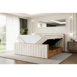 altdecor Boxbett 160 x 200 cm H3 Beige