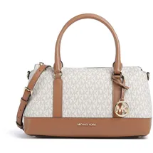 Michael Kors Andie Medium Henkeltasche Kunstleder Weiß