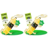 Green Cola Green Orange, 1 L (Packung mit 2)