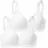 PETITE FLEUR Soft-BH Damen 2xweiß Gr.105D