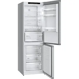 Bosch Serie 4 KGN362LAF Kühl-Gefrierkombination (321 l, 1860 mm hoch, Metall-Optik)