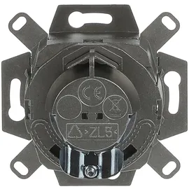Busch-Jaeger 0218/11-101 UAE-Anschlussdose, RJ45, Cat. 6a iso, geschirmt, 1 Steckbuchse, 8 (8)-polig