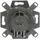 Busch-Jaeger 0218/11-101 UAE-Anschlussdose, RJ45, Cat. 6a iso, geschirmt, 1 Steckbuchse, 8 (8)-polig