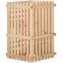 vidaXL Aufbewahrungsbox Kartoffelkiste 50 x 50 x 80 cm 1-tlg. braun
