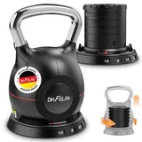 DH FitLife FitLife Kettlebell Verstellbare Kettlebell 1,5–10 kg schwarz